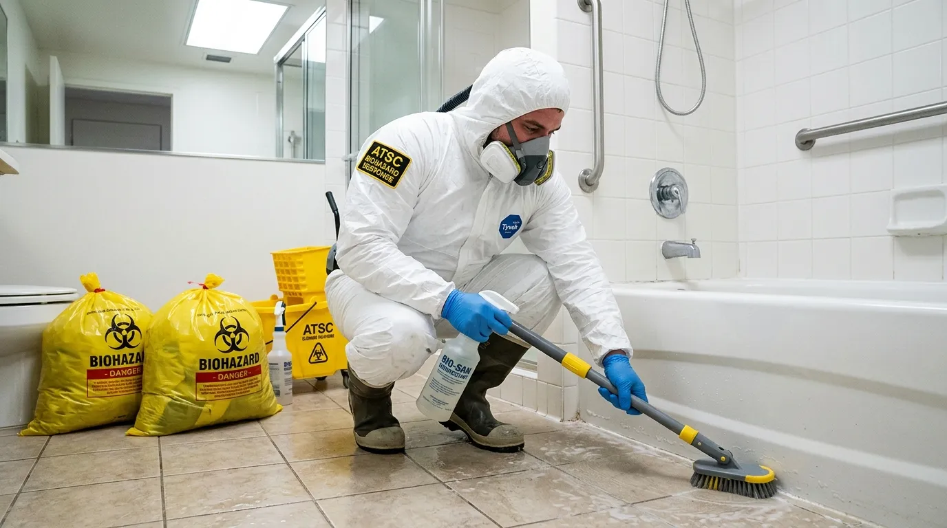 Decontamination equipment deployed for Blood Cleanup in Maple Glen